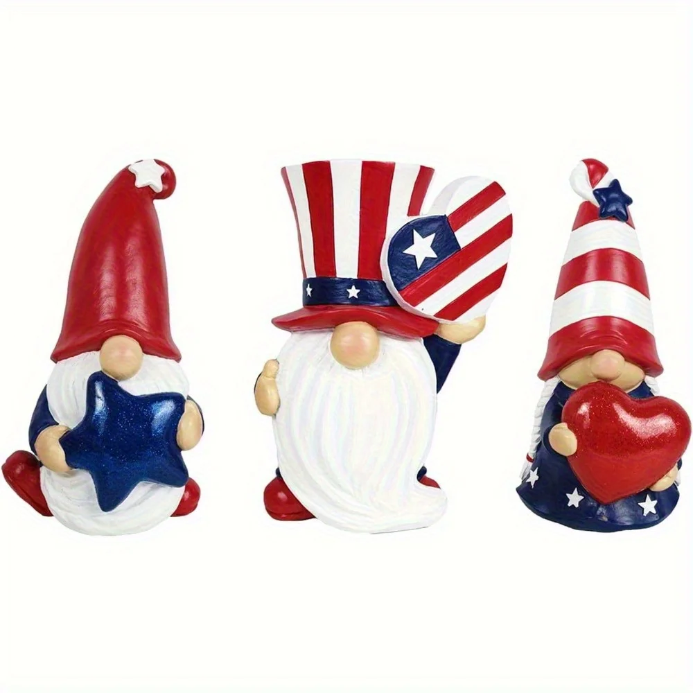 4th of July Patriotic Garden Gnomes