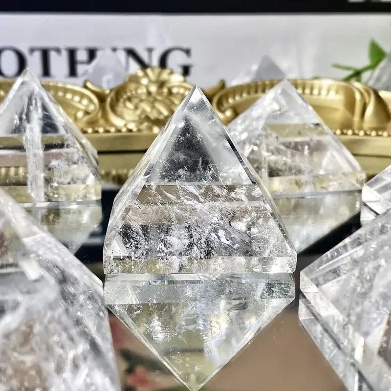 Stunning Clear Quartz Pyramid – Crystal Energy Generator - Image 5