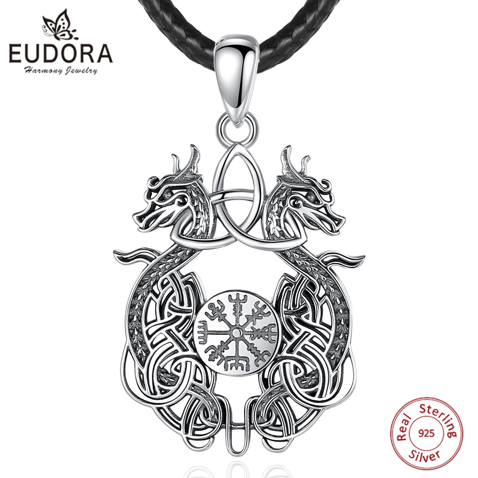 Viking Dragon Necklace