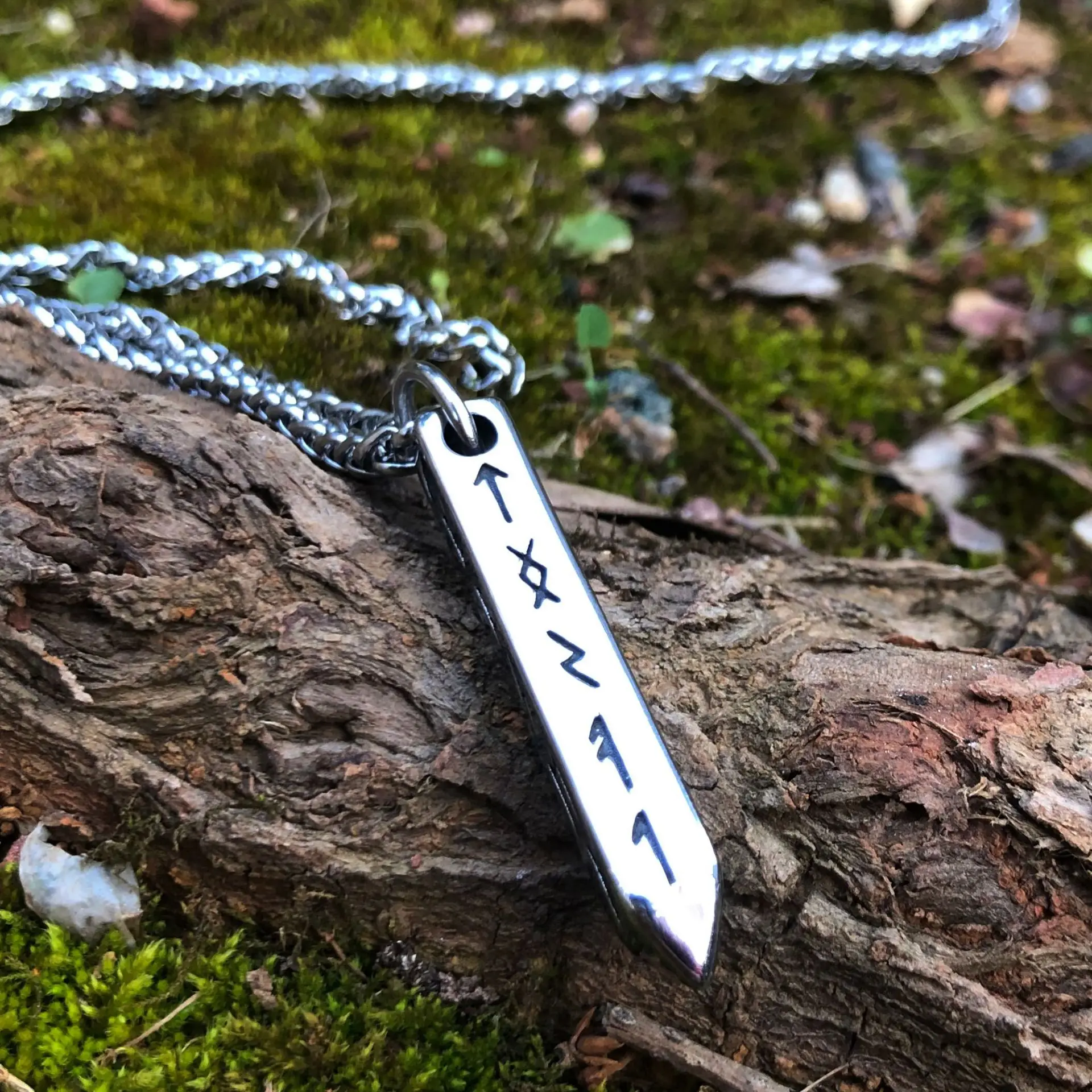 Viking Rune Pendant Necklace | Talisman of Protection & Power