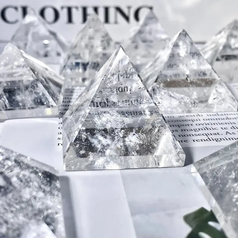 Stunning Clear Quartz Pyramid – Crystal Energy Generator - Image 2