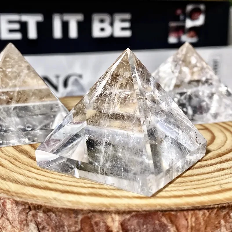 Stunning Clear Quartz Pyramid – Crystal Energy Generator - Image 6