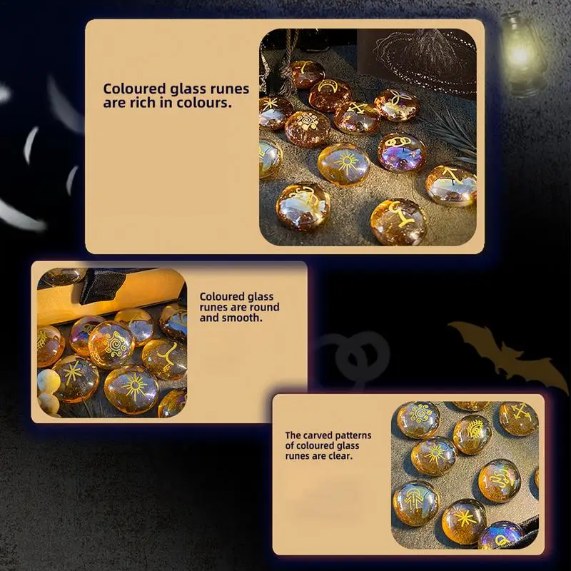 Witch Runes Set – Divination Stones for Luck and Protection - Image 4
