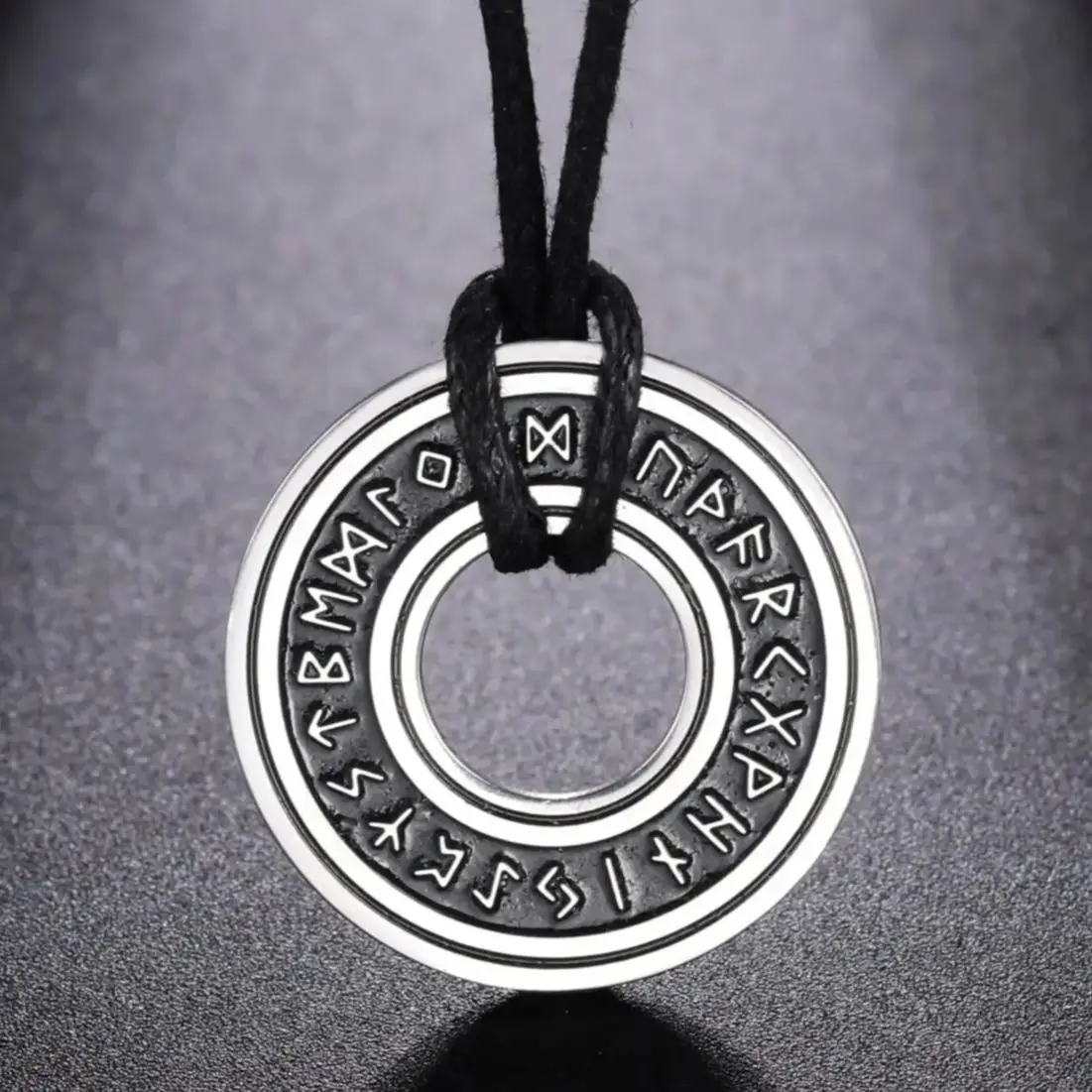Norse Runes Viking Pendant Amulet