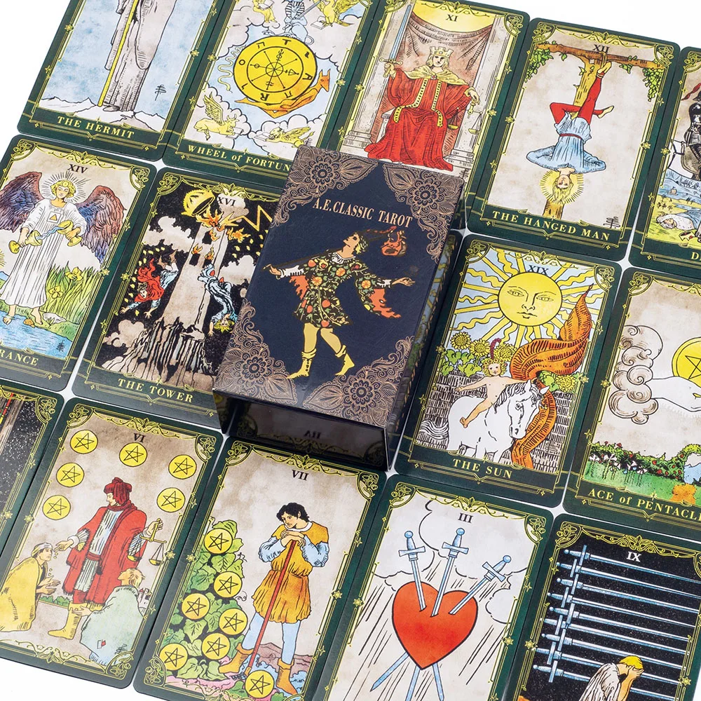 A.E. Classic Tarot Cards – 78-Card Deck with Guidebook - Image 6