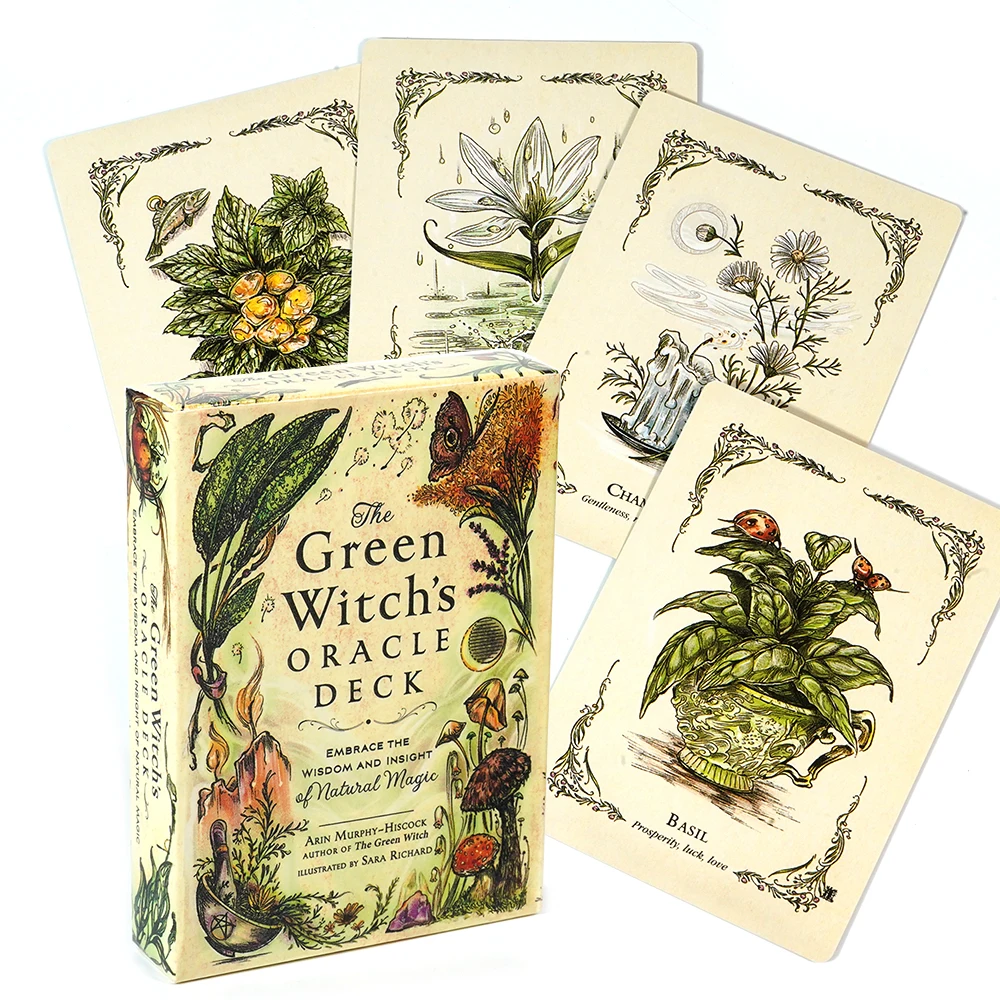 Green Witch Tarot Cards – Nature-Inspired Deck