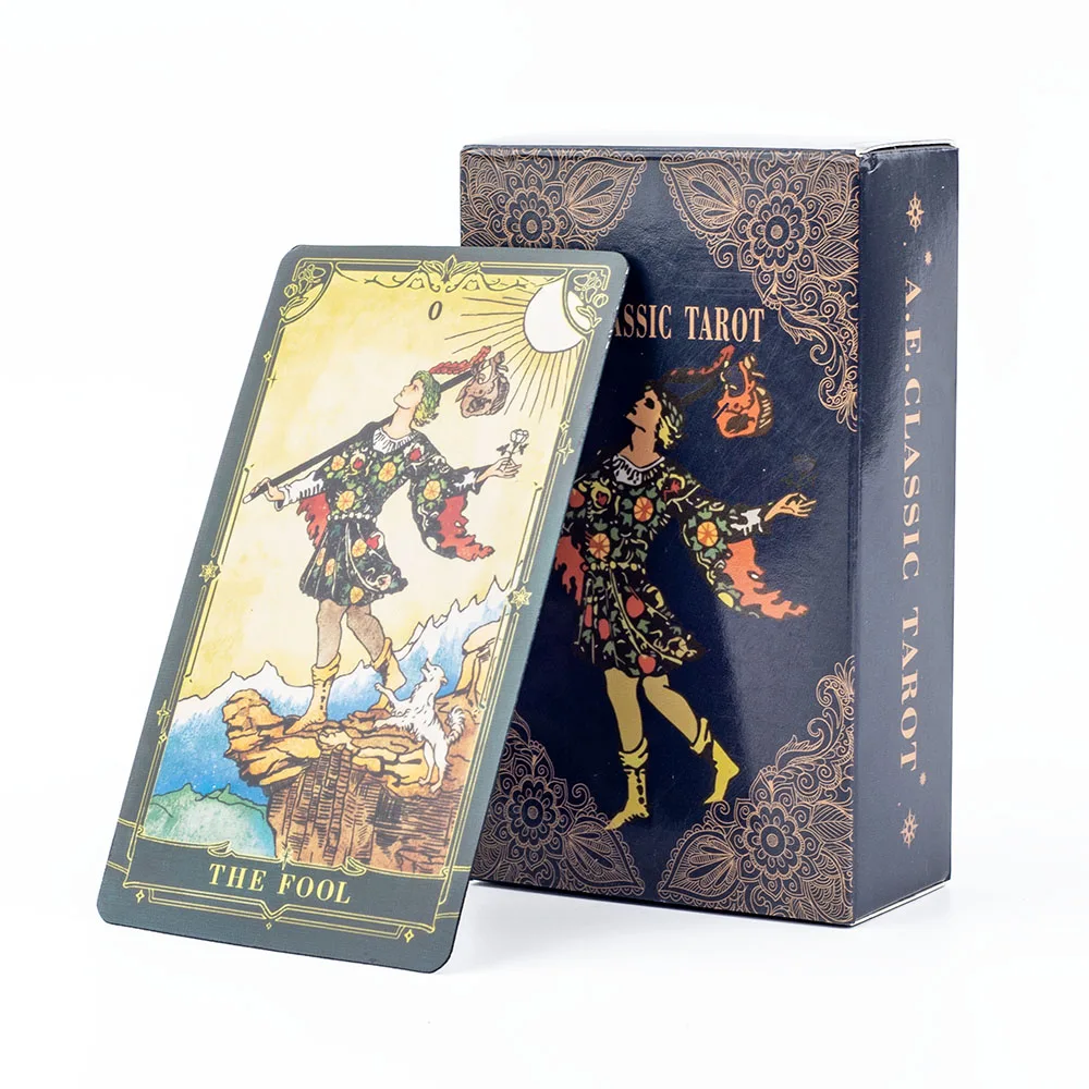 A.E. Classic Tarot Cards – 78-Card Deck with Guidebook